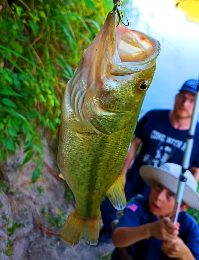 Cadet Corps Alliance youth fishing activity
